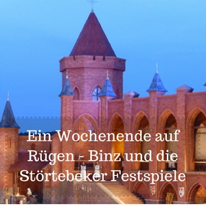 Das Bild zeigt die Kulisse der Marienburg, Sitz des Deutschen Ordens